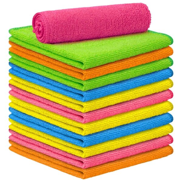 MICROFIBER CLOTH 16X16 GREEN