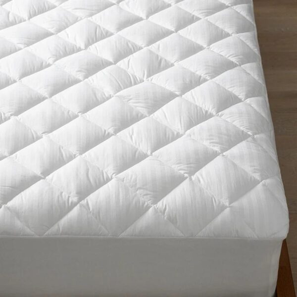 MATTRESS PAD QUILTED KING WATERPROOF
