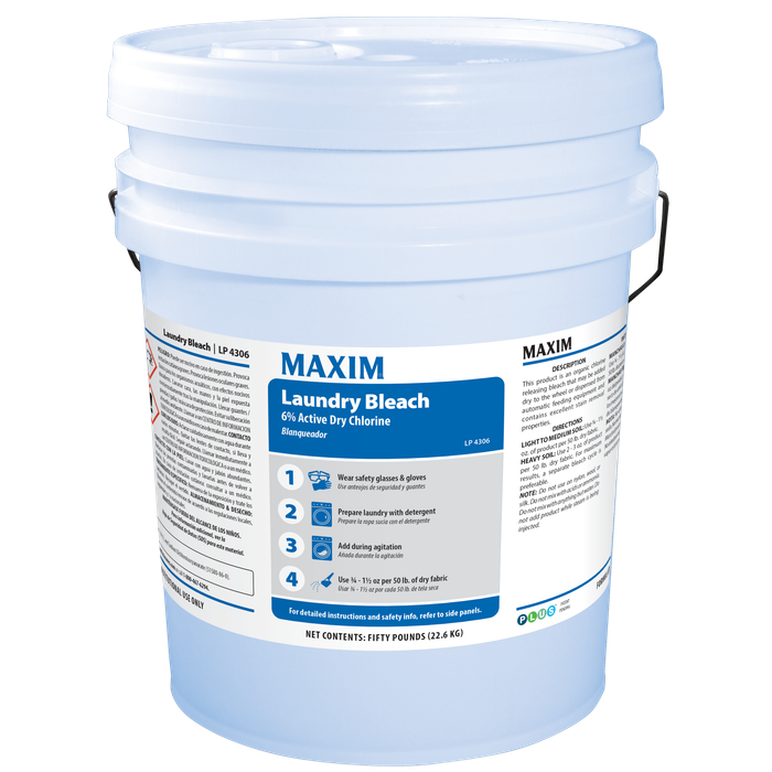 BLEACH FOR LAUNDRY 5 GALLONS MAXI
