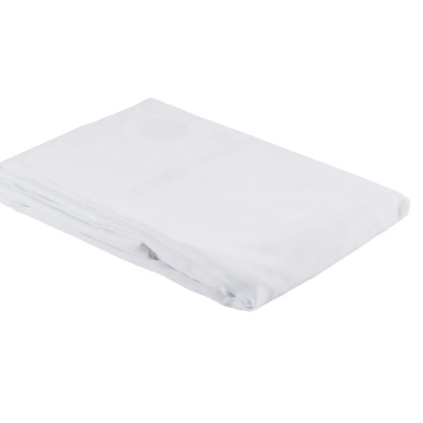 SHOWER CURTAIN WHITE VINYL HOOK 72X77
