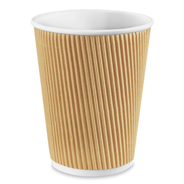 RIPPLE COFFEE CUP INDIVIDUALLY WRAPPED